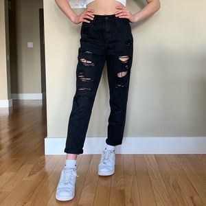 Hollister mom jeans